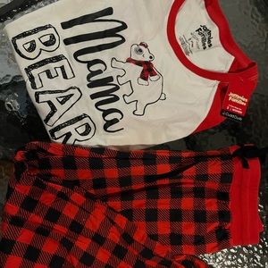 NWT Mama Bear pajamas